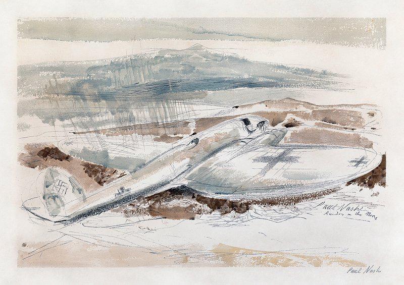 Paul Nash Raider In The Snow Vintage Limited Edition Posters (No Frame) Paul Nash Raider In The Snow Vintage Limited Edition Posters (No Frame)