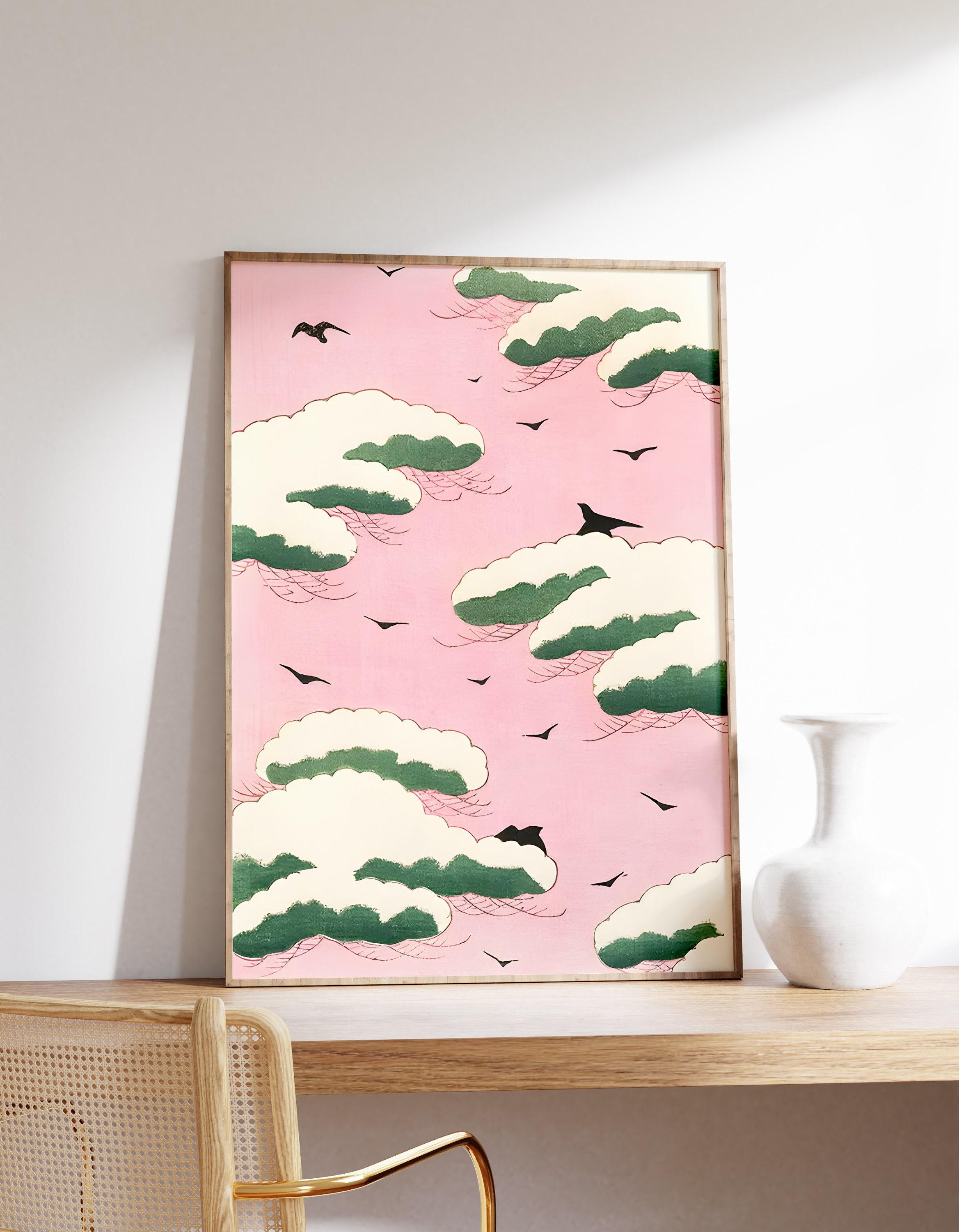 Pink Sky Trending Style Poster (No Frame) Pink Sky Trending Style Poster (No Frame)