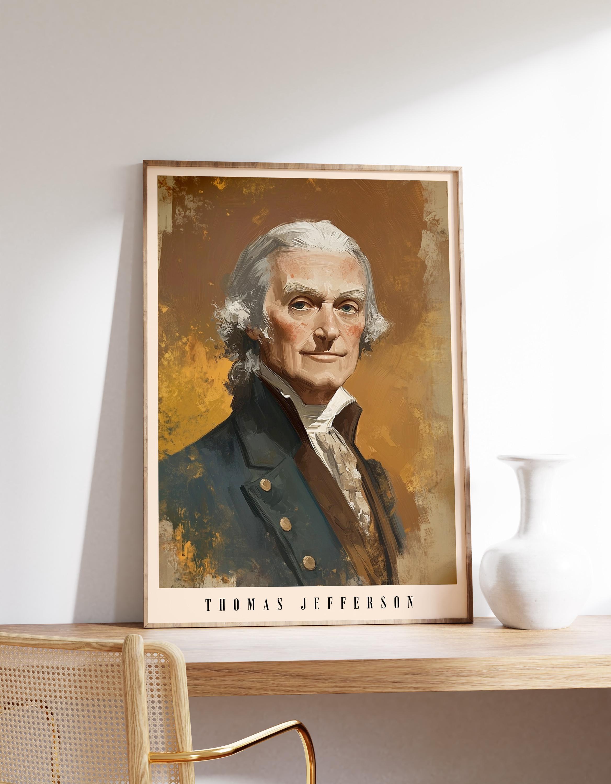 Thomas Jefferson Awesome Poster (No Frame) Thomas Jefferson Awesome Poster (No Frame)