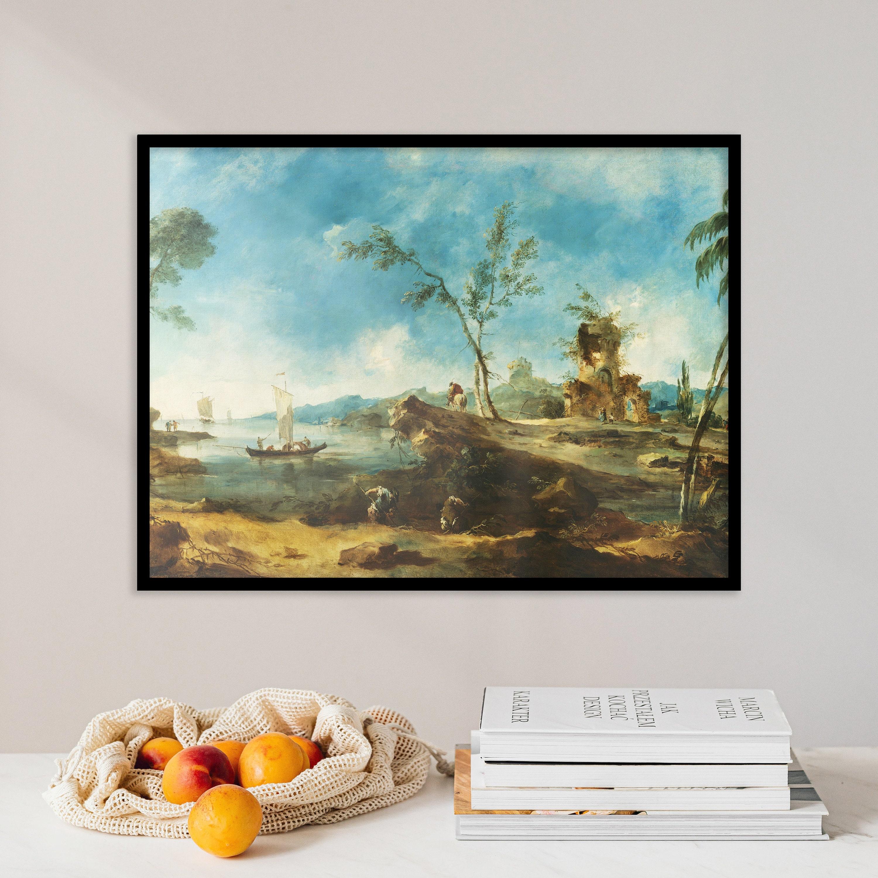 Vintage Seaside Oil Limited Edition Posters (No Frame) Vintage Seaside Oil Limited Edition Posters (No Frame)