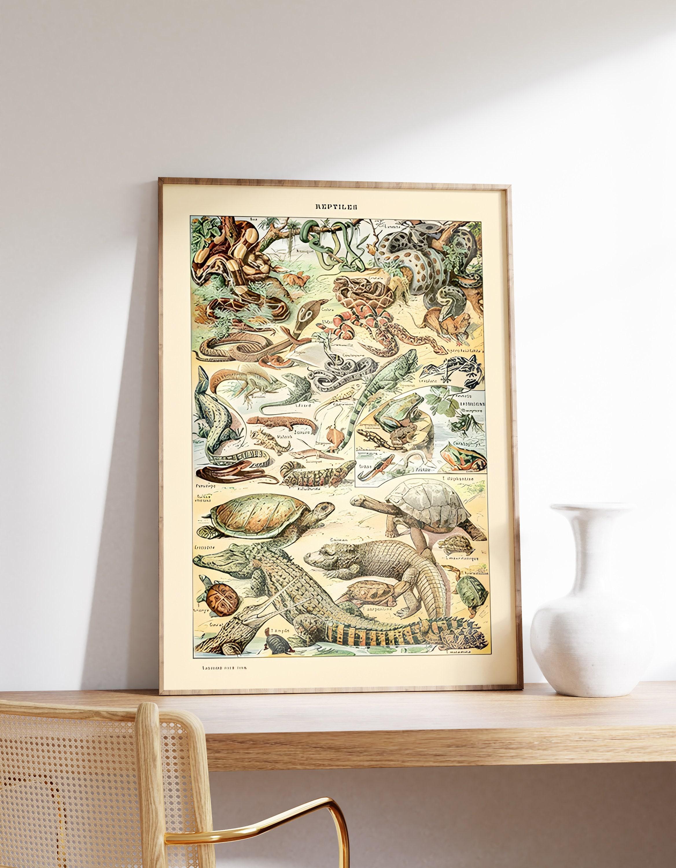 Vintage Snakes Awesome Poster (No Frame) Vintage Snakes Awesome Poster (No Frame)