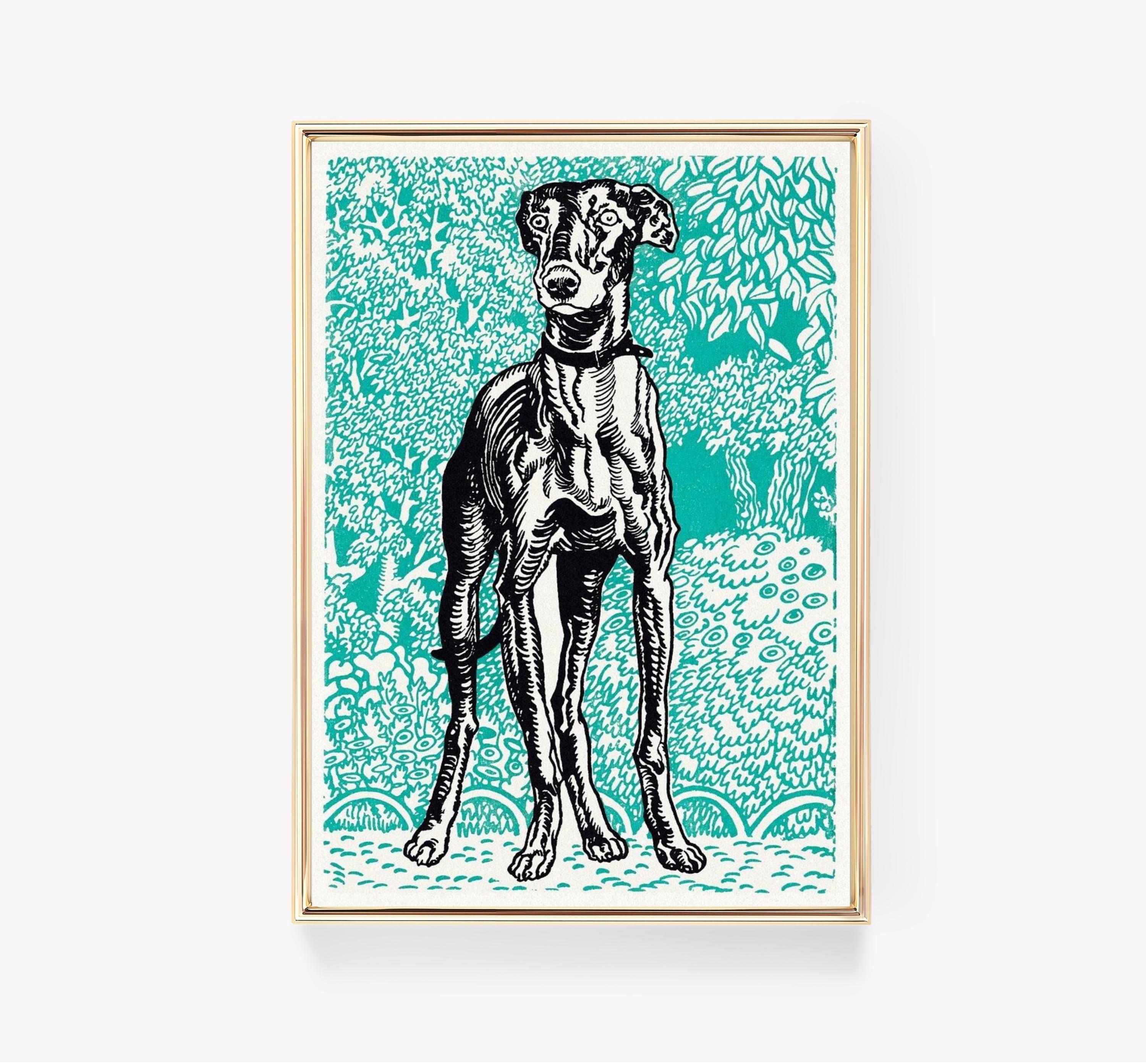 Whippet Dog Trending Style Poster (No Frame) Whippet Dog Trending Style Poster (No Frame)