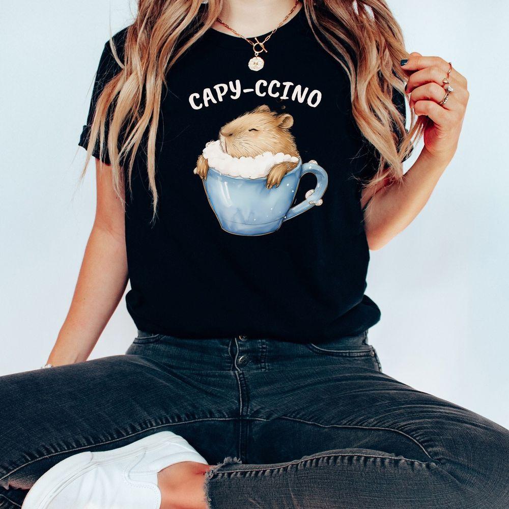 Capybara Capyccino 3 Tshirt