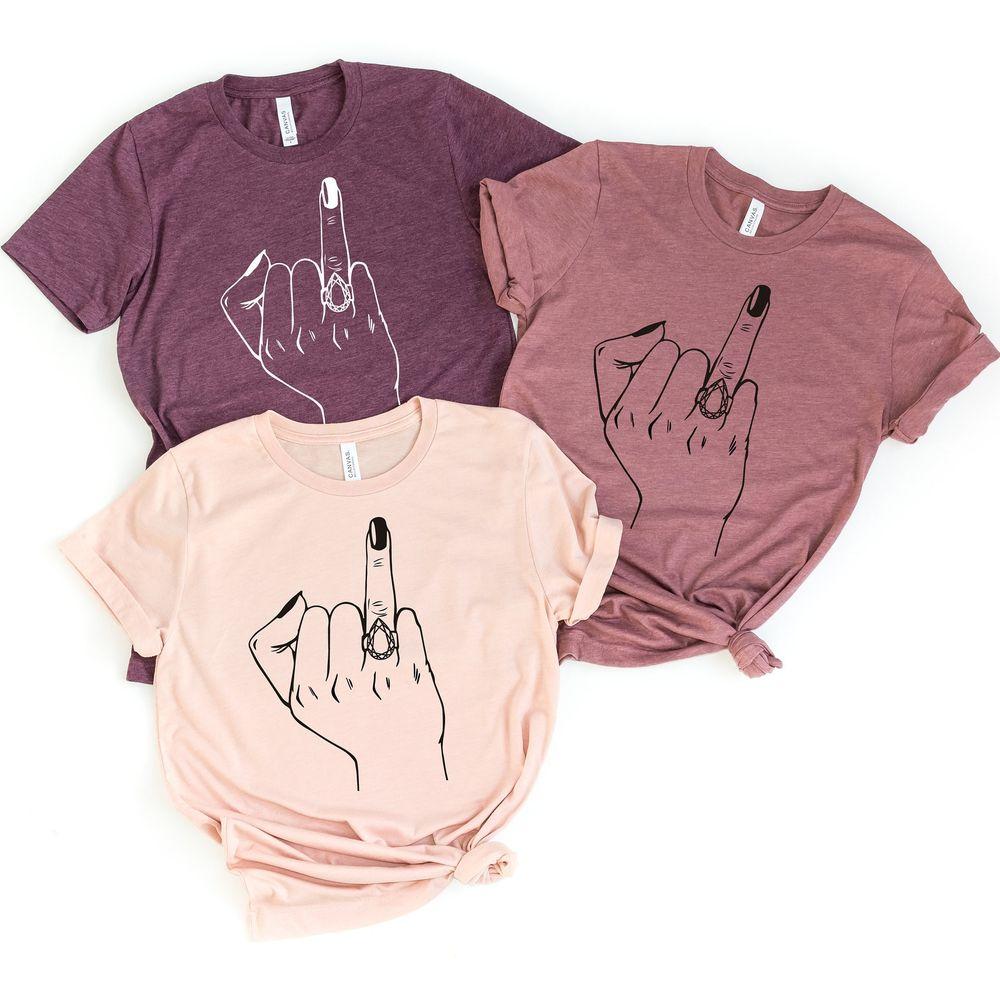 Engagement Ring Finger Shirt