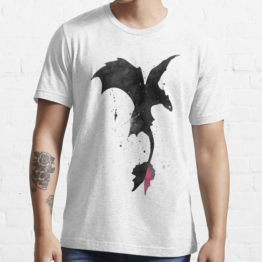 Splatter Toothless Dragon Tshirt