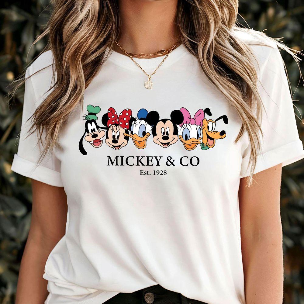 Vintage Disney Mickey And Co Shirt