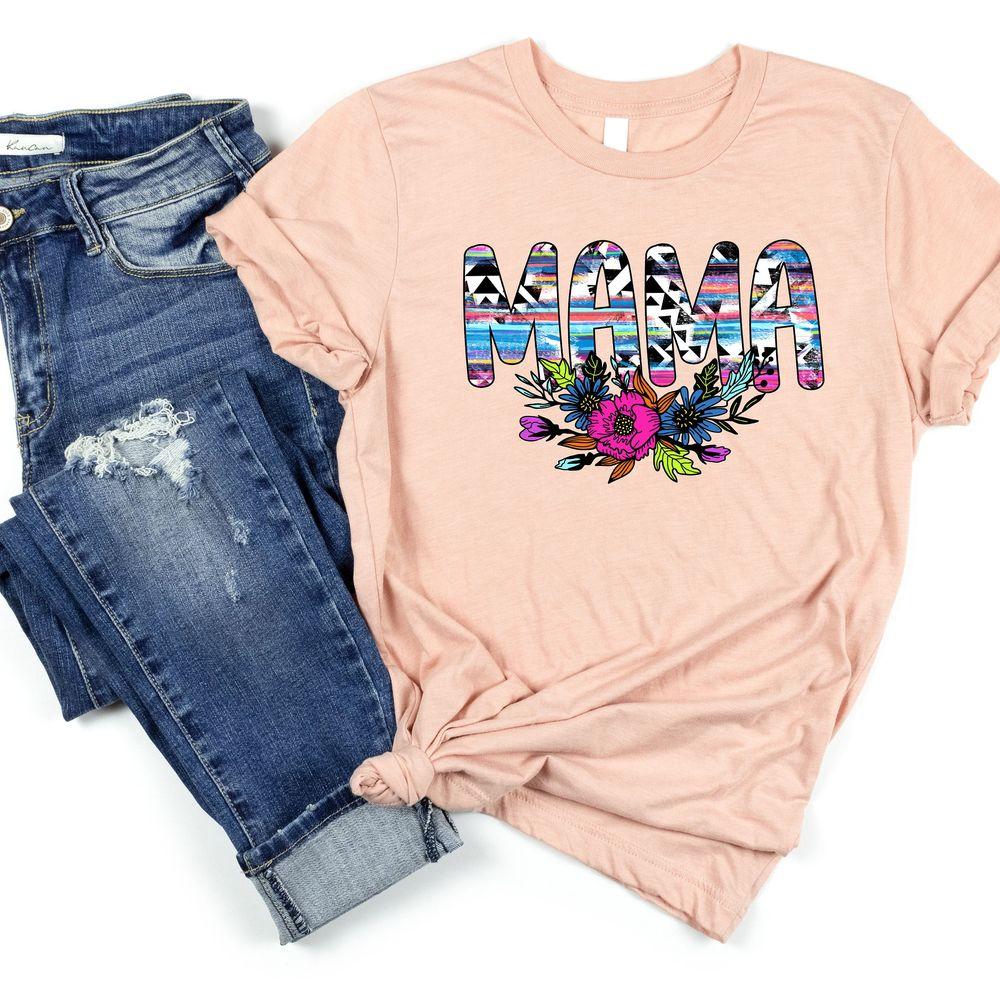 Watercolor Mom 2 Awesome Shirt