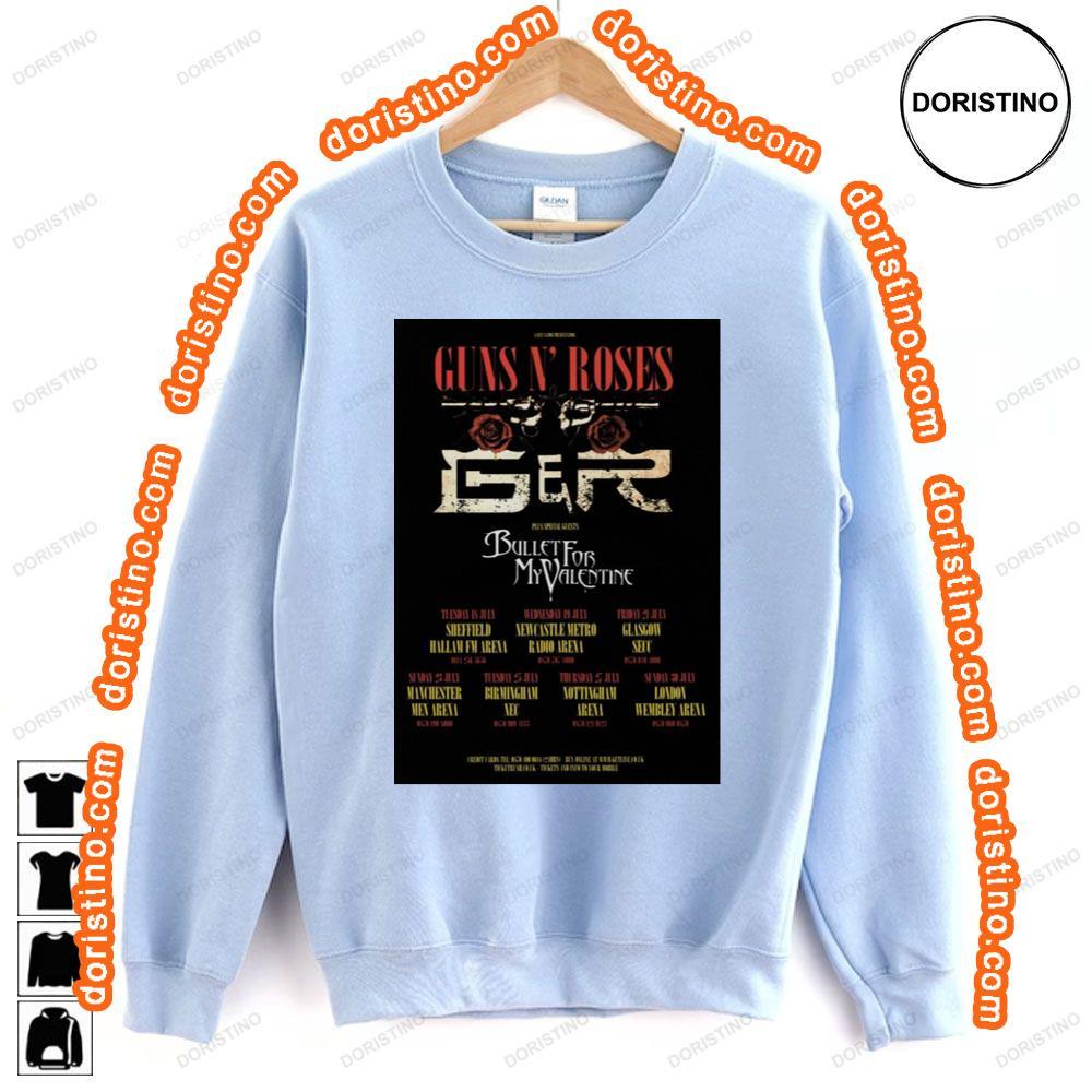 Guns N Roses Chinese Democracy 2006 Uk Tour Tshirt Guns N Roses Chinese Democracy 2006 Uk Tour Tshirt