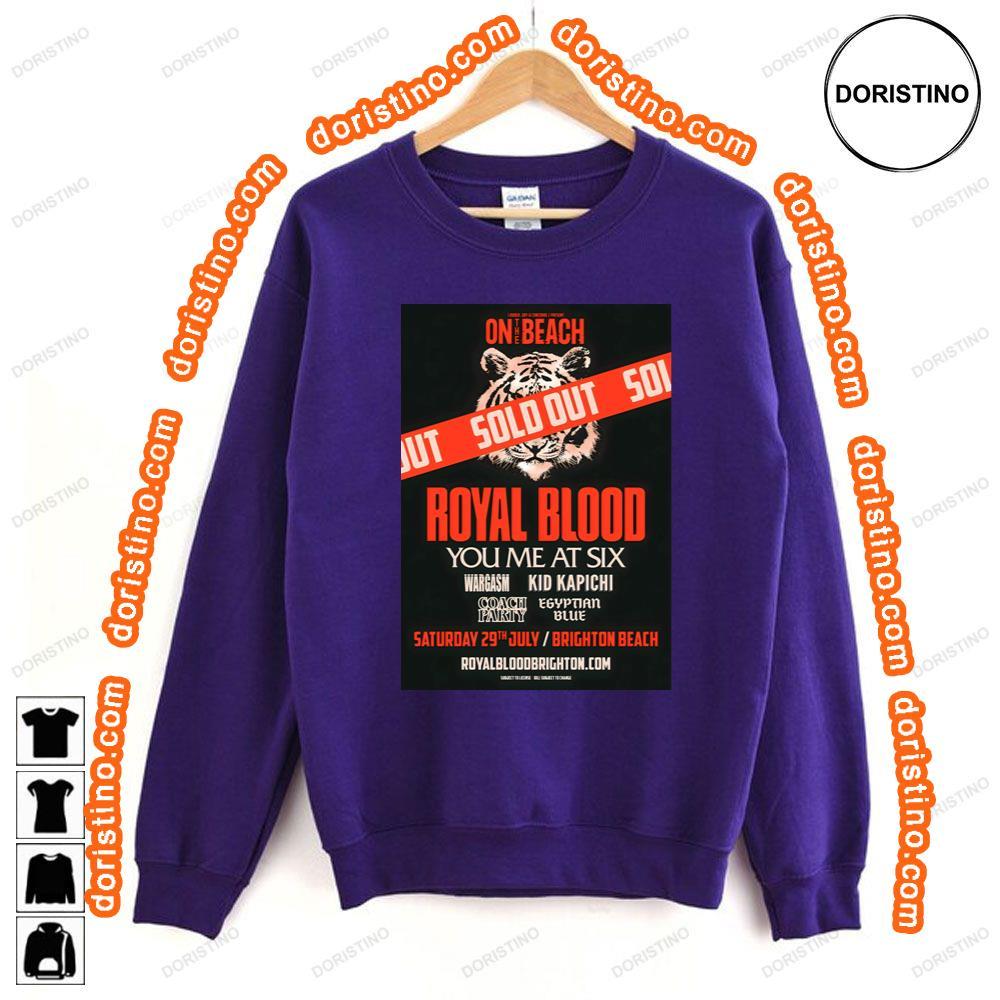 Royal Blood Back To The Water Below 2023 Tour Brighton Beach Awesome Shirt Royal Blood Back To The Water Below 2023 Tour Brighton Beach Awesome Shirt