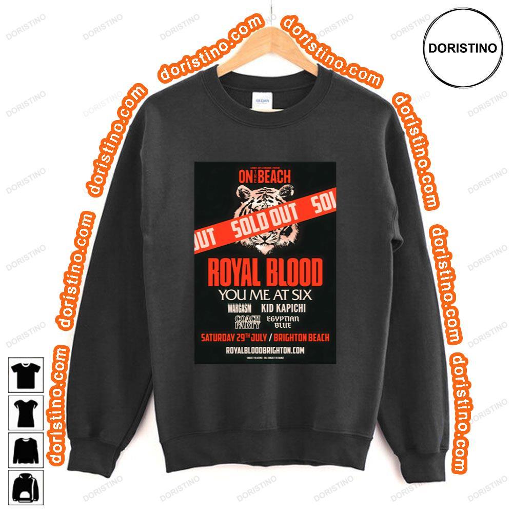 Royal Blood Back To The Water Below 2023 Tour Brighton Beach Awesome Shirt Royal Blood Back To The Water Below 2023 Tour Brighton Beach Awesome Shirt