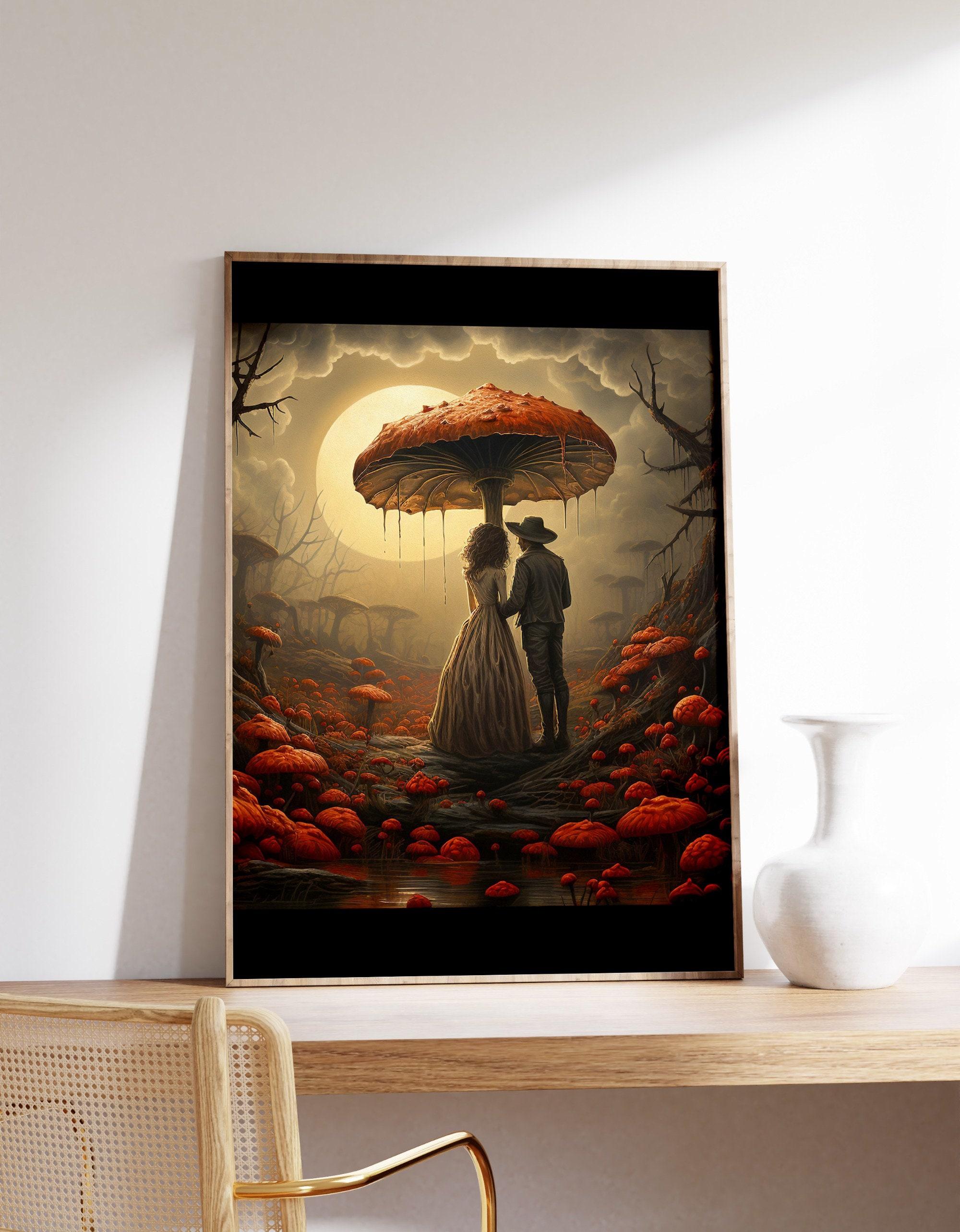 Amanite Muscaria Cottagecore Limited Edition Posters (No Frame) Amanite Muscaria Cottagecore Limited Edition Posters (No Frame)