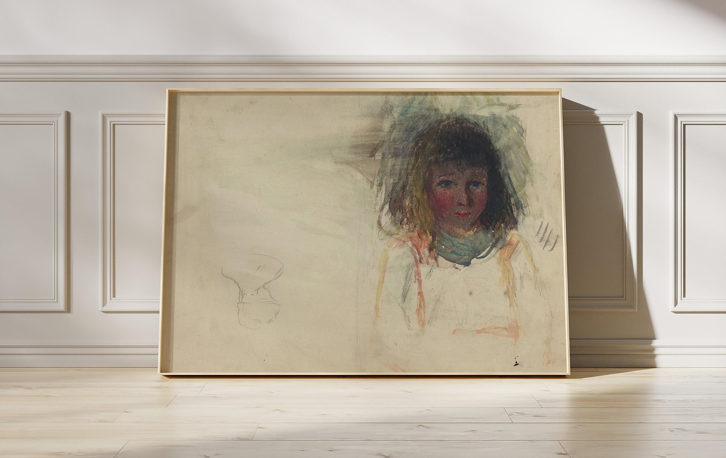 Camille Pissarro The Artists Son Georges 1880 Vintage Limited Edition Posters (No Frame) Camille Pissarro The Artists Son Georges 1880 Vintage Limited Edition Posters (No Frame)