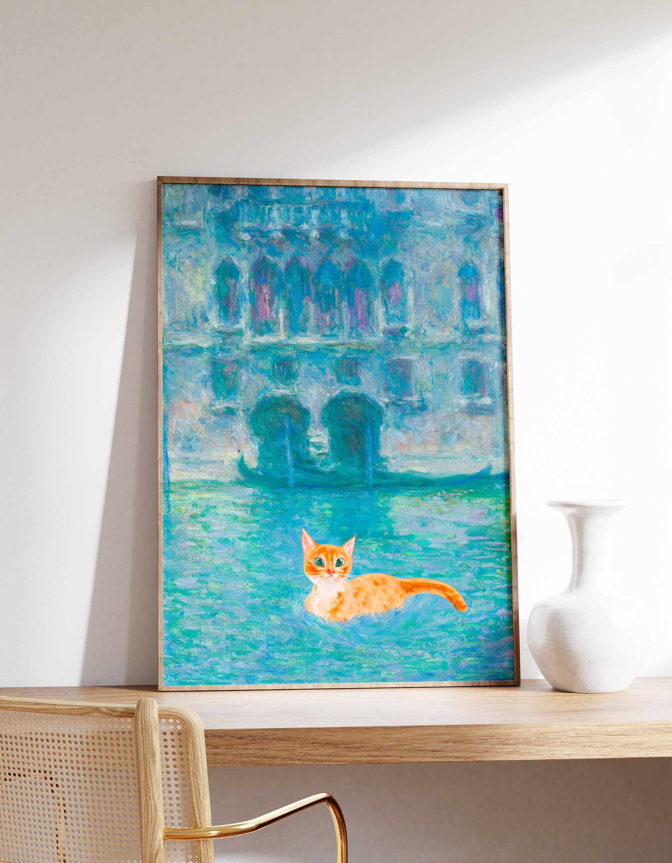 Claude Monet Cat 6 Limited Edition Posters (No Frame) Claude Monet Cat 6 Limited Edition Posters (No Frame)