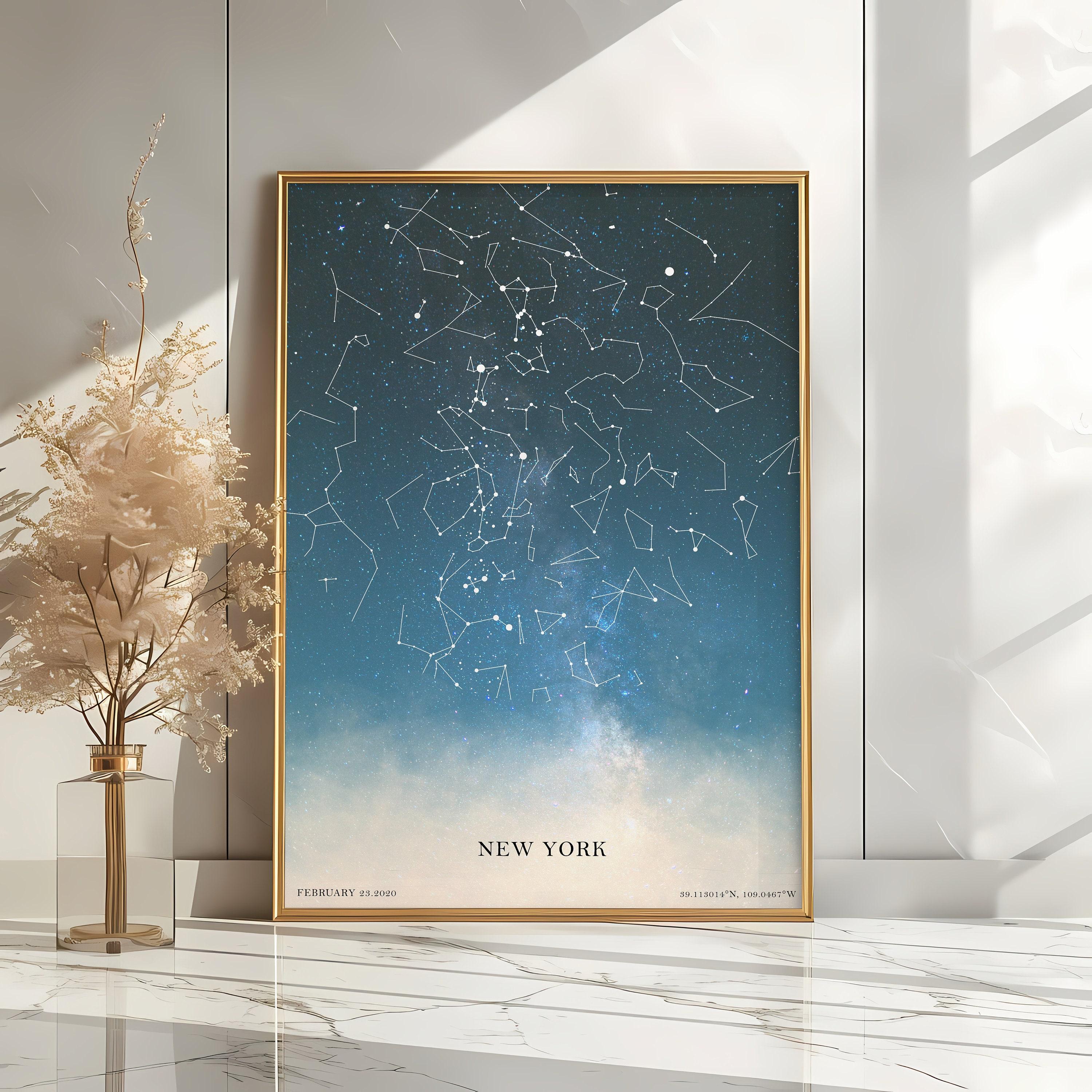 Custom Star Map Star Map Trending Style Poster (No Frame) Custom Star Map Star Map Trending Style Poster (No Frame)
