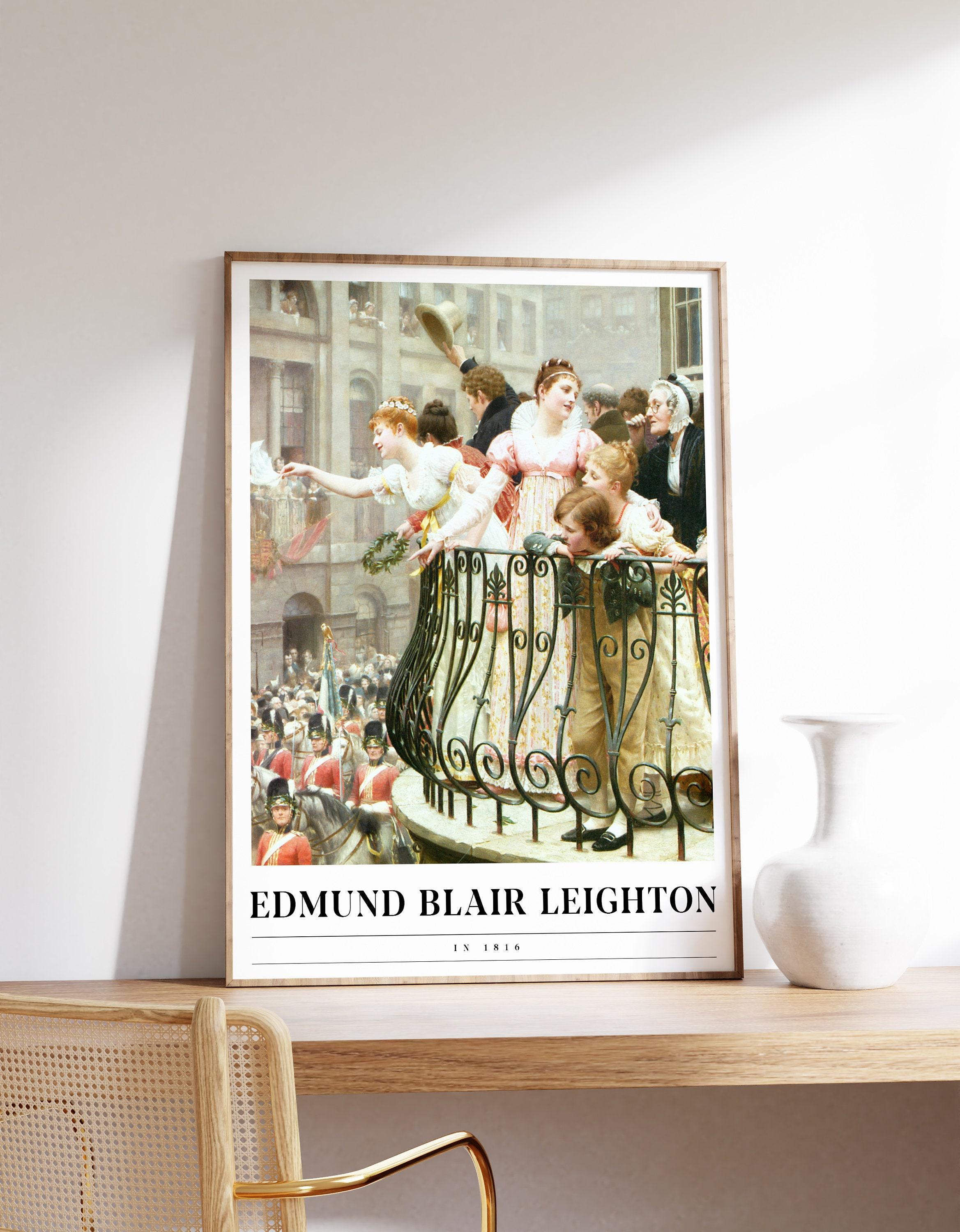 Edmund Blair Leighton 4 Awesome Poster (No Frame) Edmund Blair Leighton 4 Awesome Poster (No Frame)