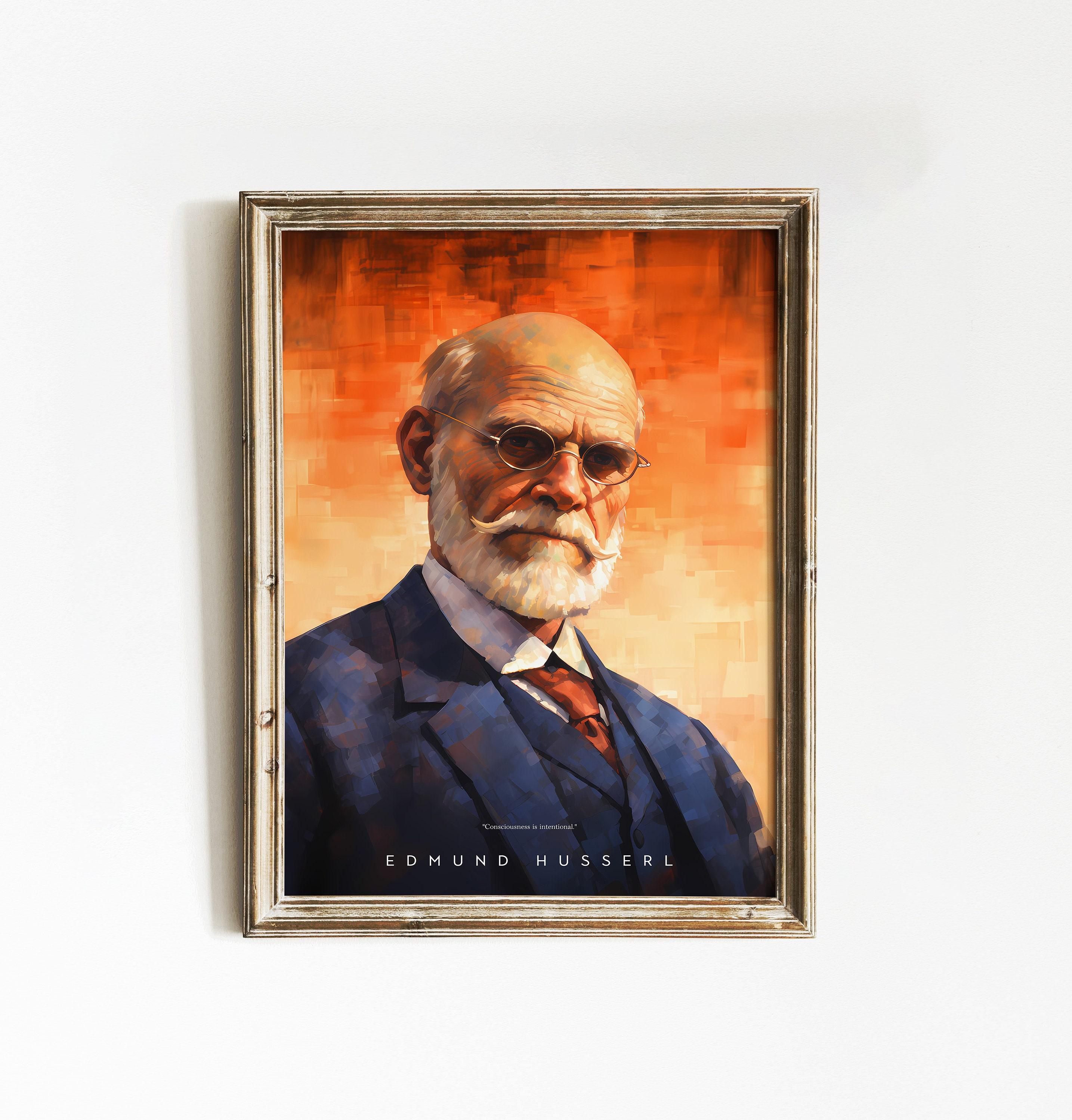 Edmund Husserl Awesome Poster (No Frame) Edmund Husserl Awesome Poster (No Frame)