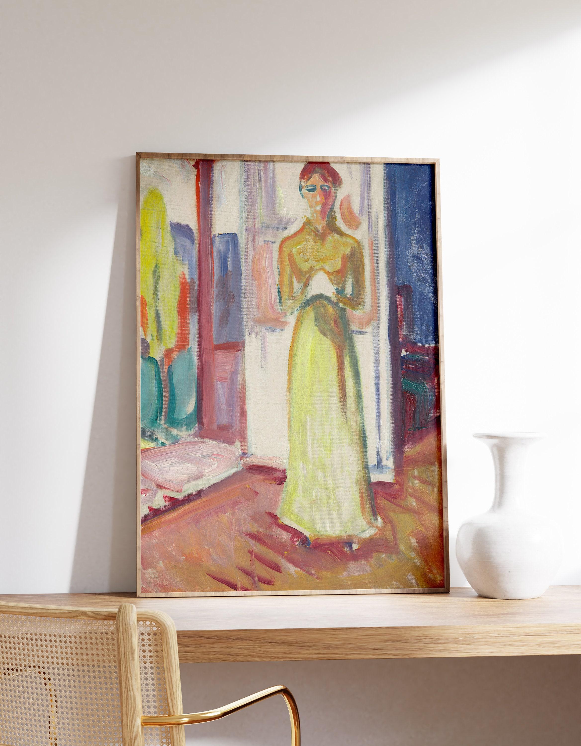 Edvard Munch 118 Trending Style Poster (No Frame) Edvard Munch 118 Trending Style Poster (No Frame)