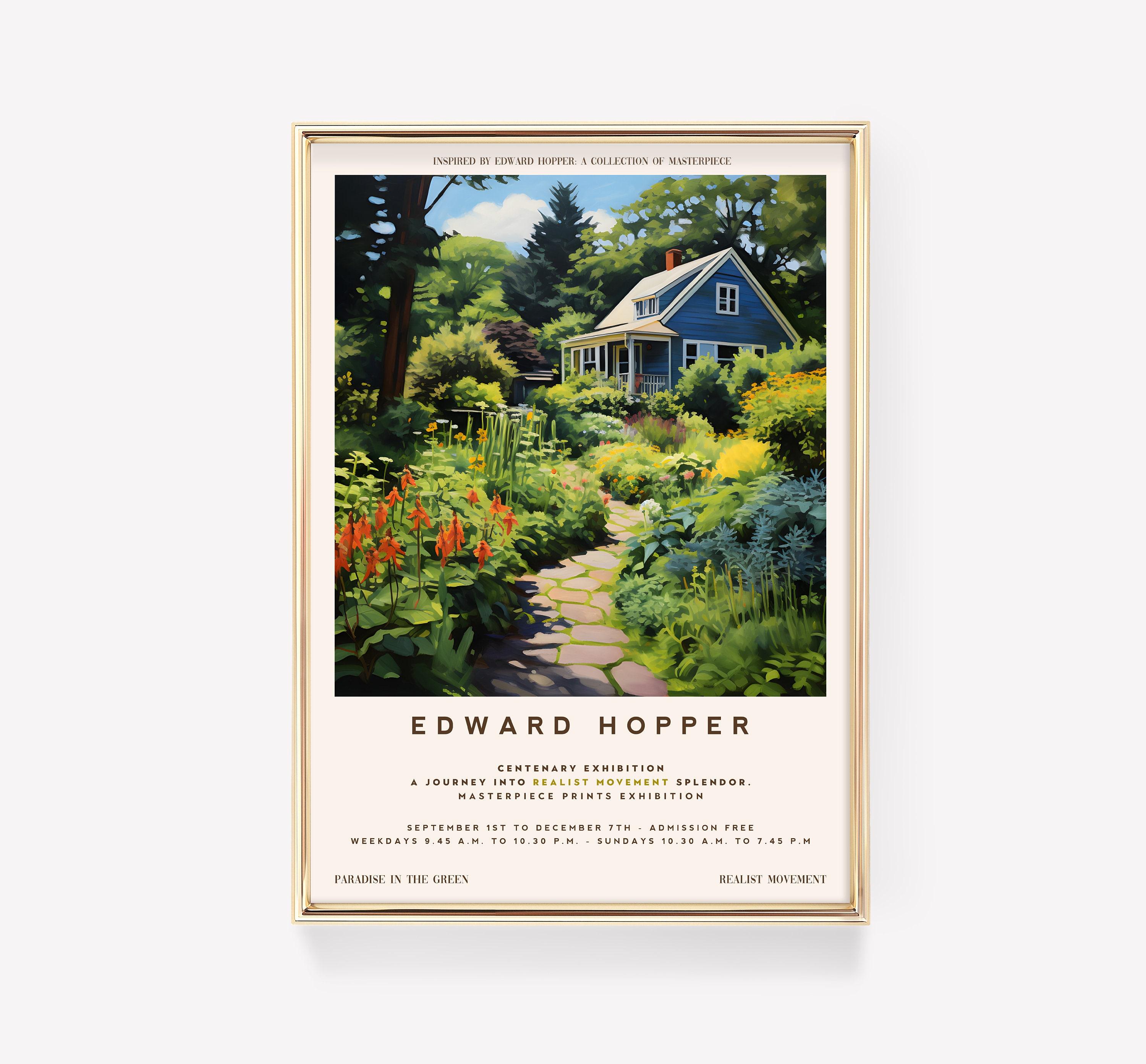 Edward Hopper Exhibition 6 Trending Style Poster (No Frame) Edward Hopper Exhibition 6 Trending Style Poster (No Frame)