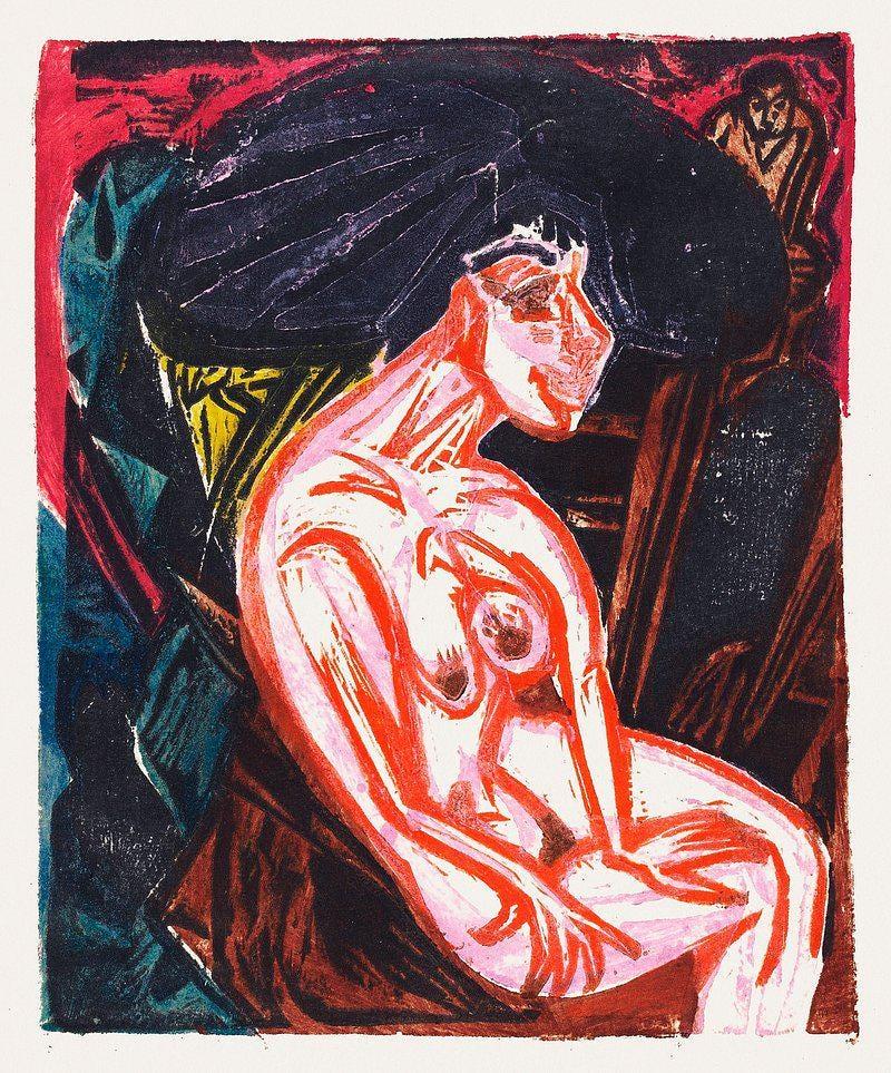 Ernst Ludwig Kirchner 4 Limited Edition Posters (No Frame) Ernst Ludwig Kirchner 4 Limited Edition Posters (No Frame)