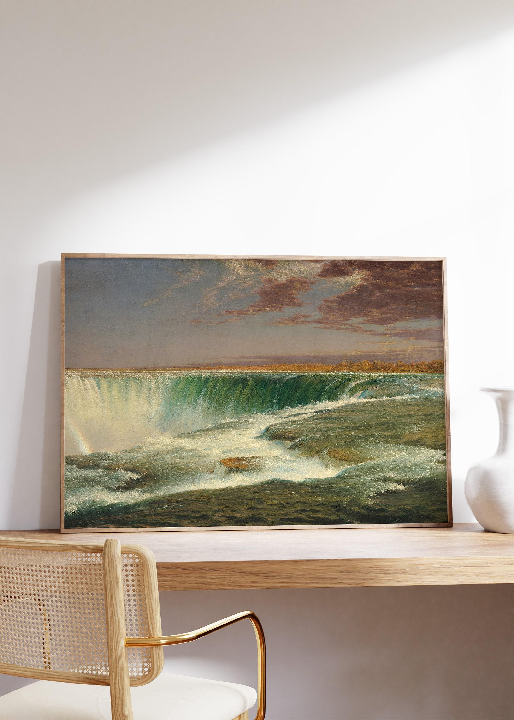 Frederic Edwin Church Niagara 1857 Vintage Limited Edition Posters (No Frame) Frederic Edwin Church Niagara 1857 Vintage Limited Edition Posters (No Frame)