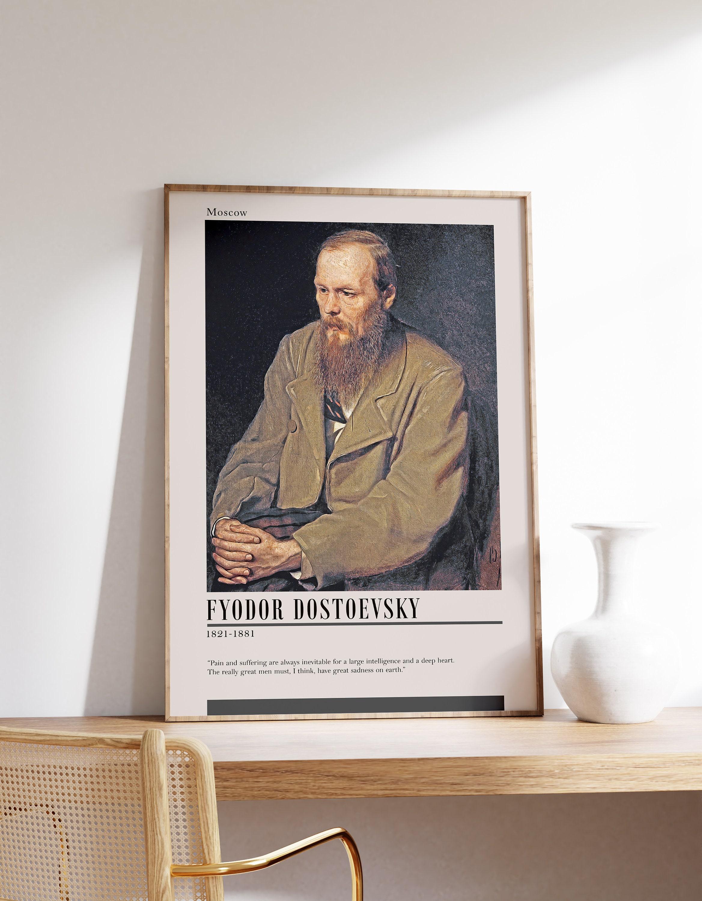 Fyodor Dostoevsky 2 Limited Edition Posters (No Frame) Fyodor Dostoevsky 2 Limited Edition Posters (No Frame)
