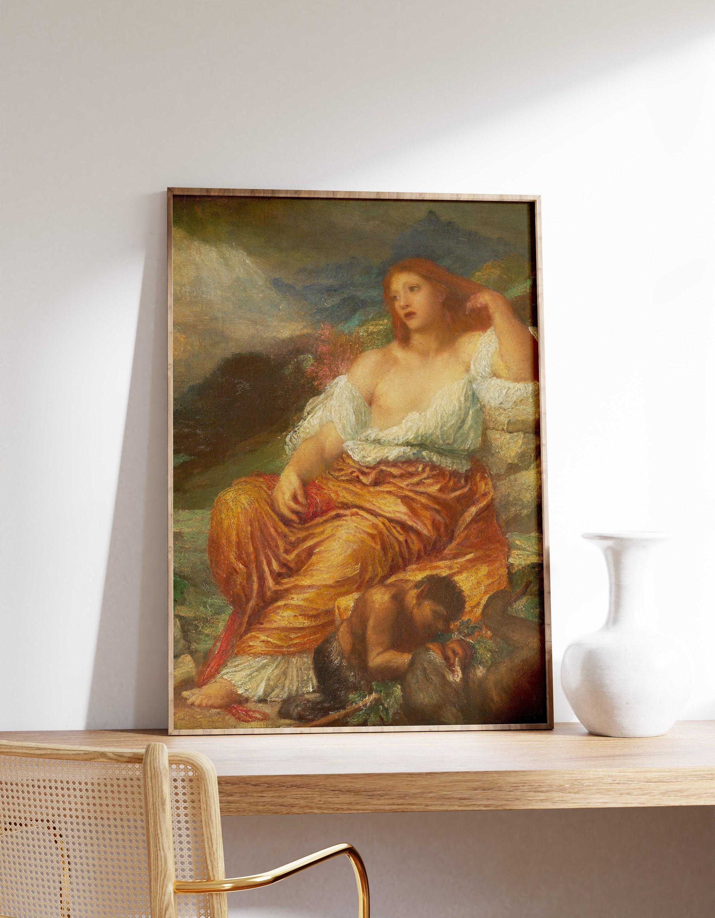 George Frederic Watts Ariadne 1894 Vintage Awesome Poster (No Frame) George Frederic Watts Ariadne 1894 Vintage Awesome Poster (No Frame)
