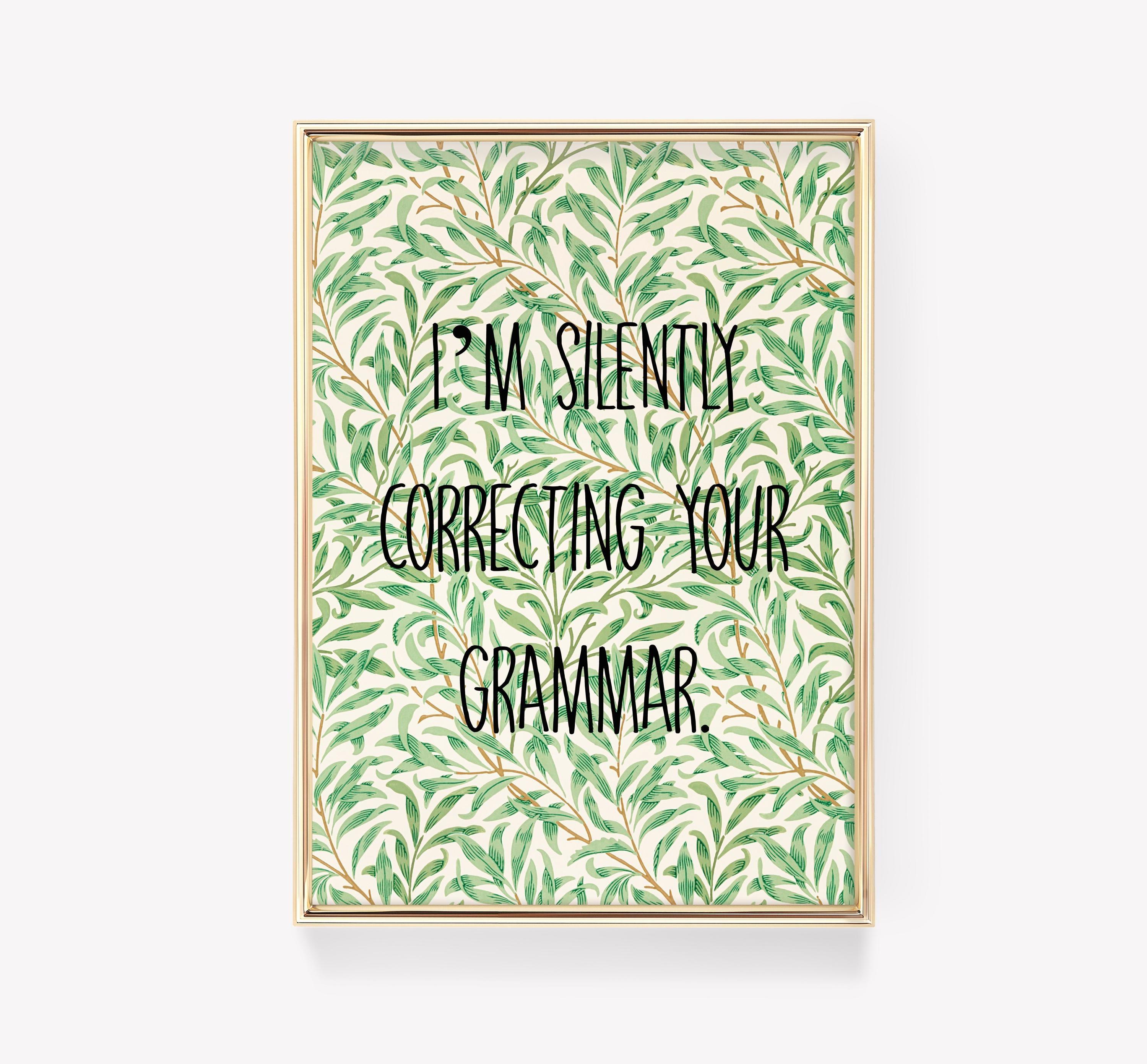 Grammar 3 Limited Edition Posters (No Frame) Grammar 3 Limited Edition Posters (No Frame)