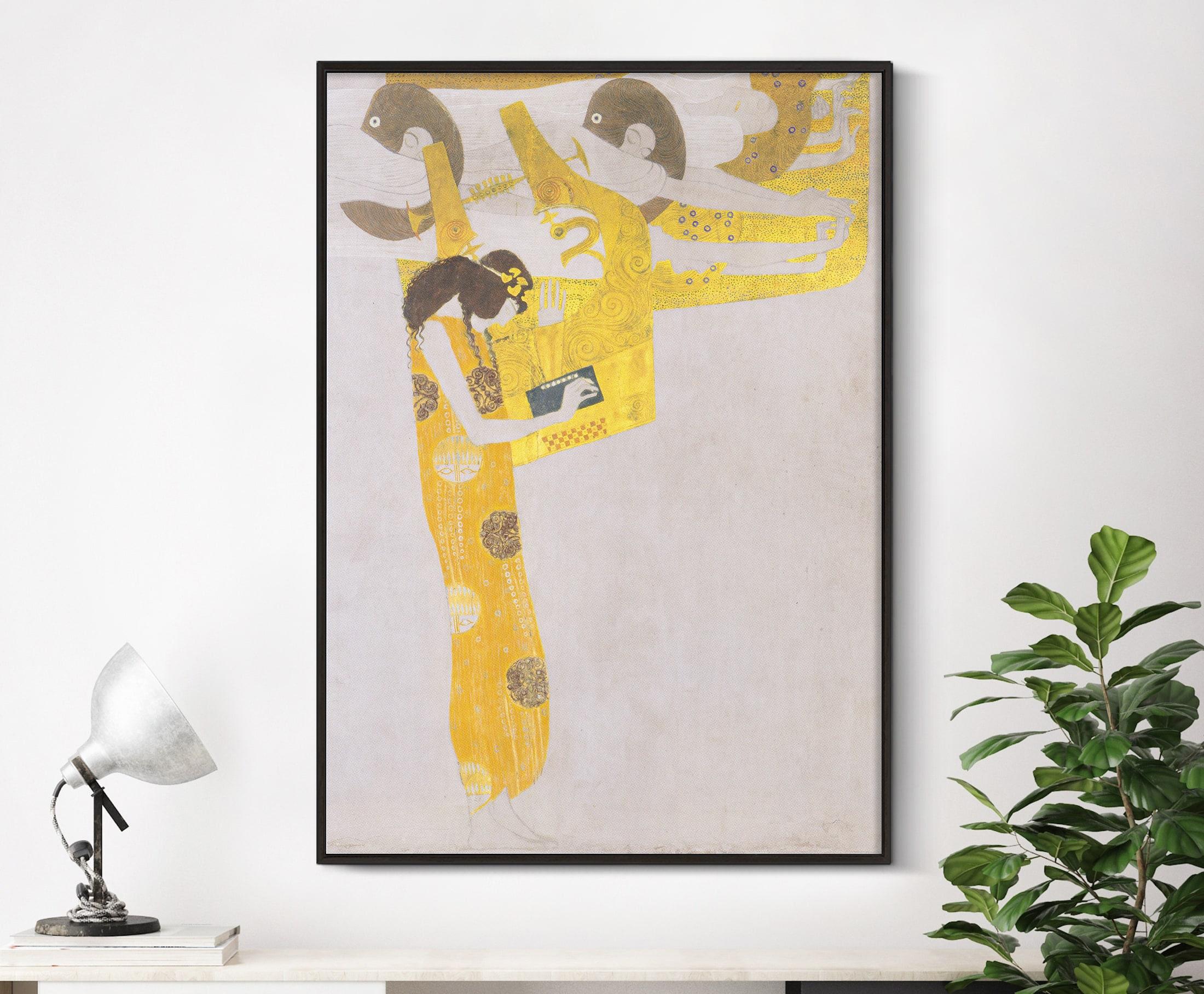Gustav Klimt Poesie 1902 Trending Style Poster (No Frame) Gustav Klimt Poesie 1902 Trending Style Poster (No Frame)