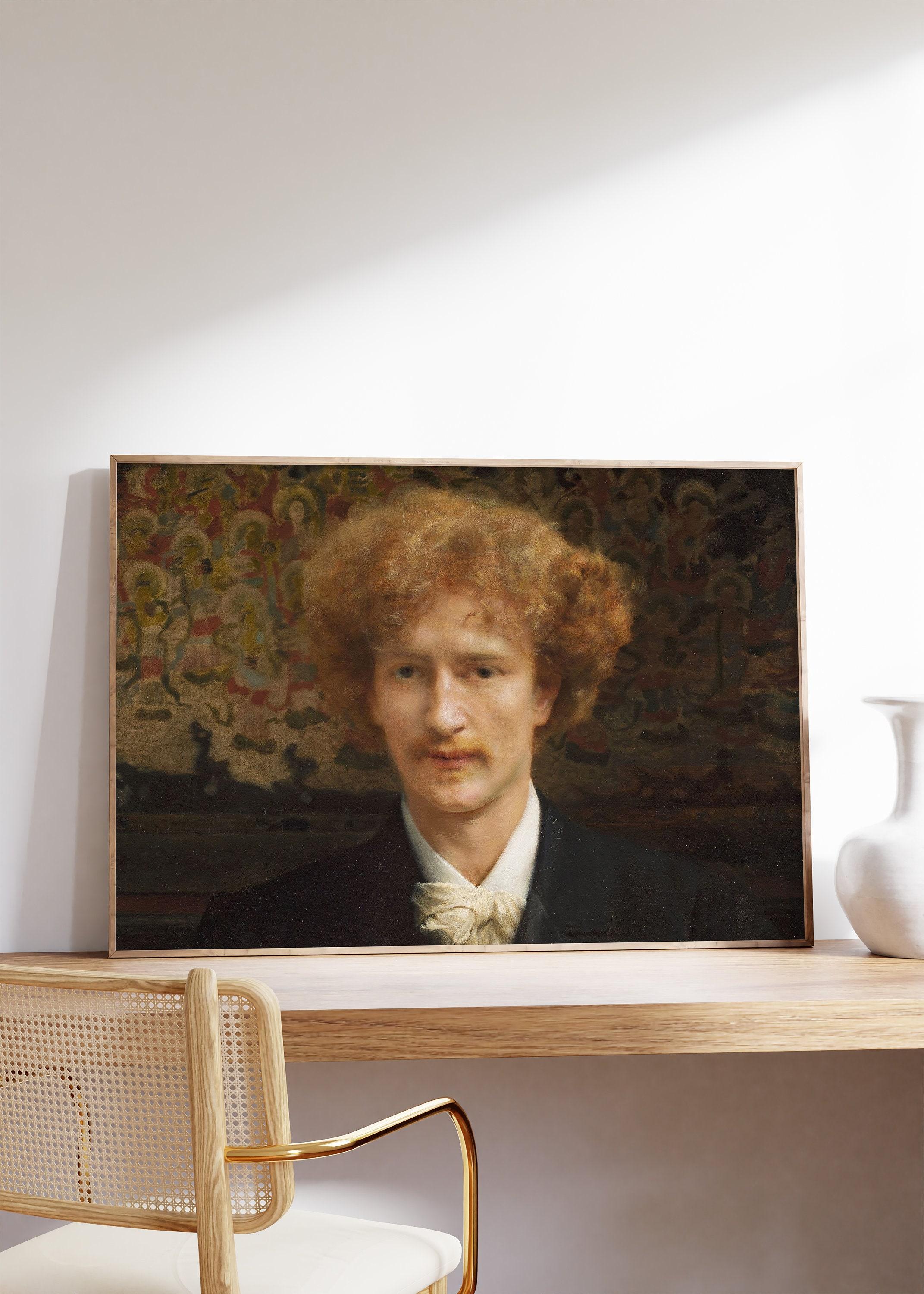 Lawrence Alma Tadema Portrait Of Ignacy Jan Paderewski 1891 Vintage Trending Style Poster (No Frame) Lawrence Alma Tadema Portrait Of Ignacy Jan Paderewski 1891 Vintage Trending Style Poster (No Frame)