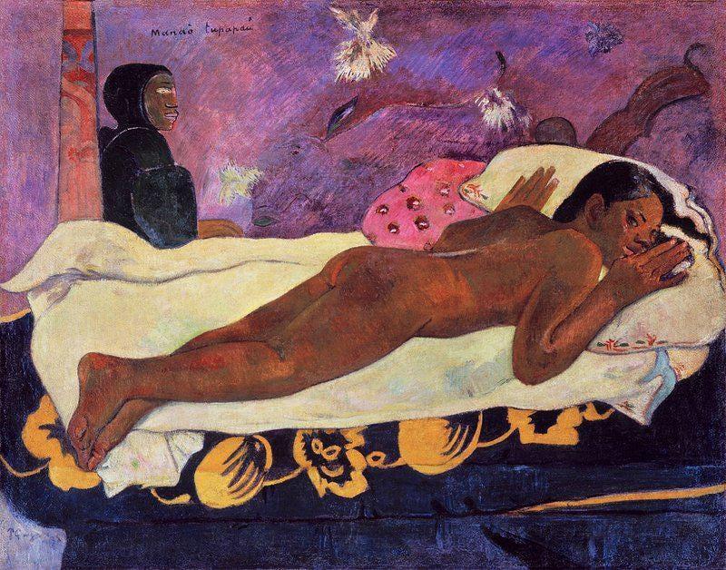 Paul Gauguin Spirit Of The Dead Watching Vintage Awesome Poster (No Frame) Paul Gauguin Spirit Of The Dead Watching Vintage Awesome Poster (No Frame)