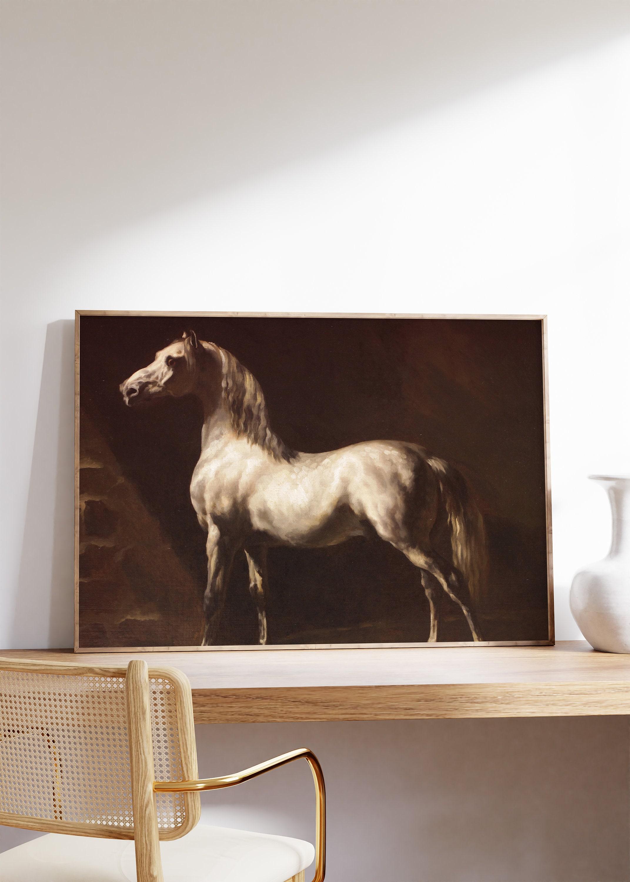 Theodore Gericault Gray Horse 1824 Horse Trending Style Poster (No Frame) Theodore Gericault Gray Horse 1824 Horse Trending Style Poster (No Frame)