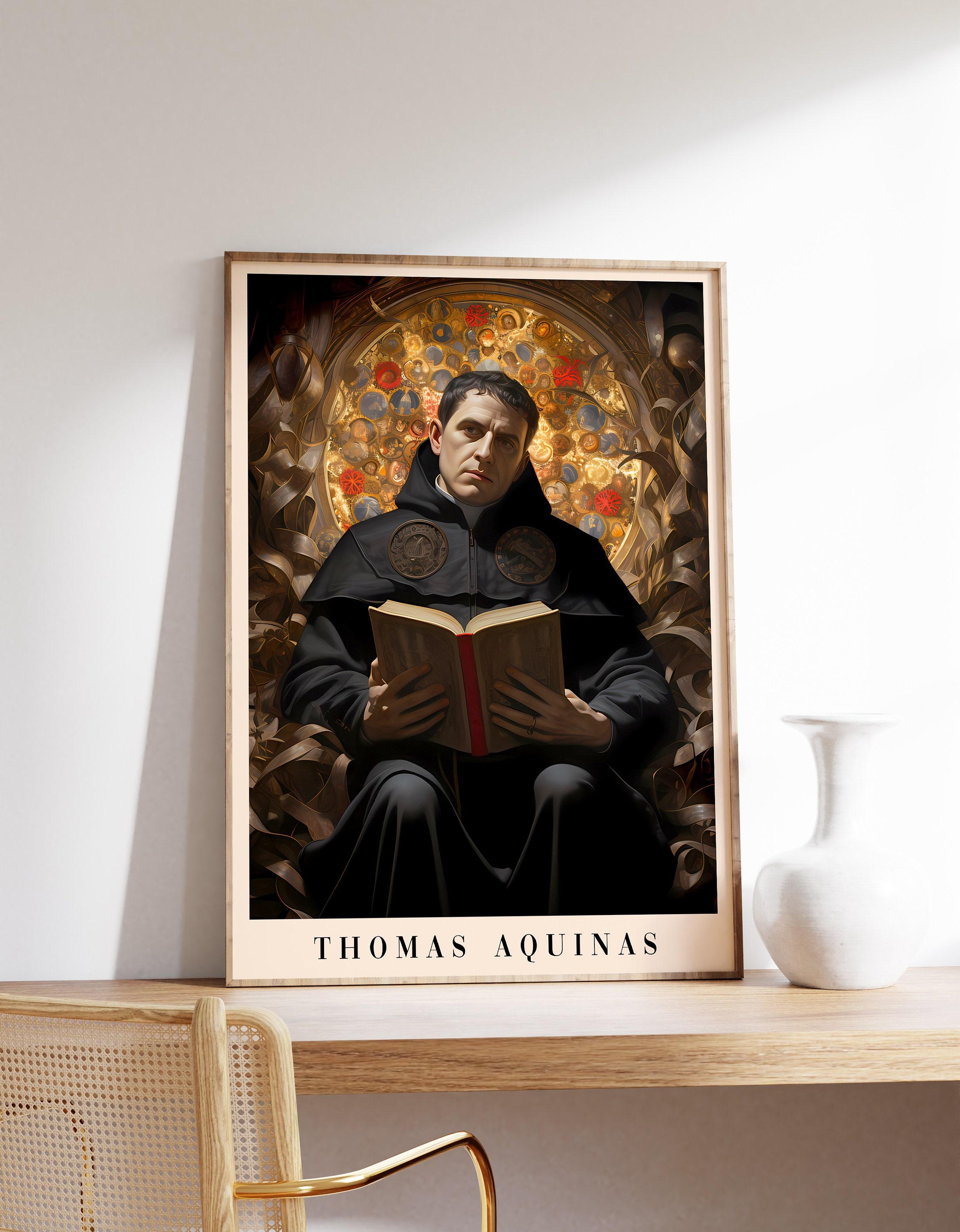 Thomas Aquinas Thomas Aquinas Awesome Poster (No Frame) Thomas Aquinas Thomas Aquinas Awesome Poster (No Frame)