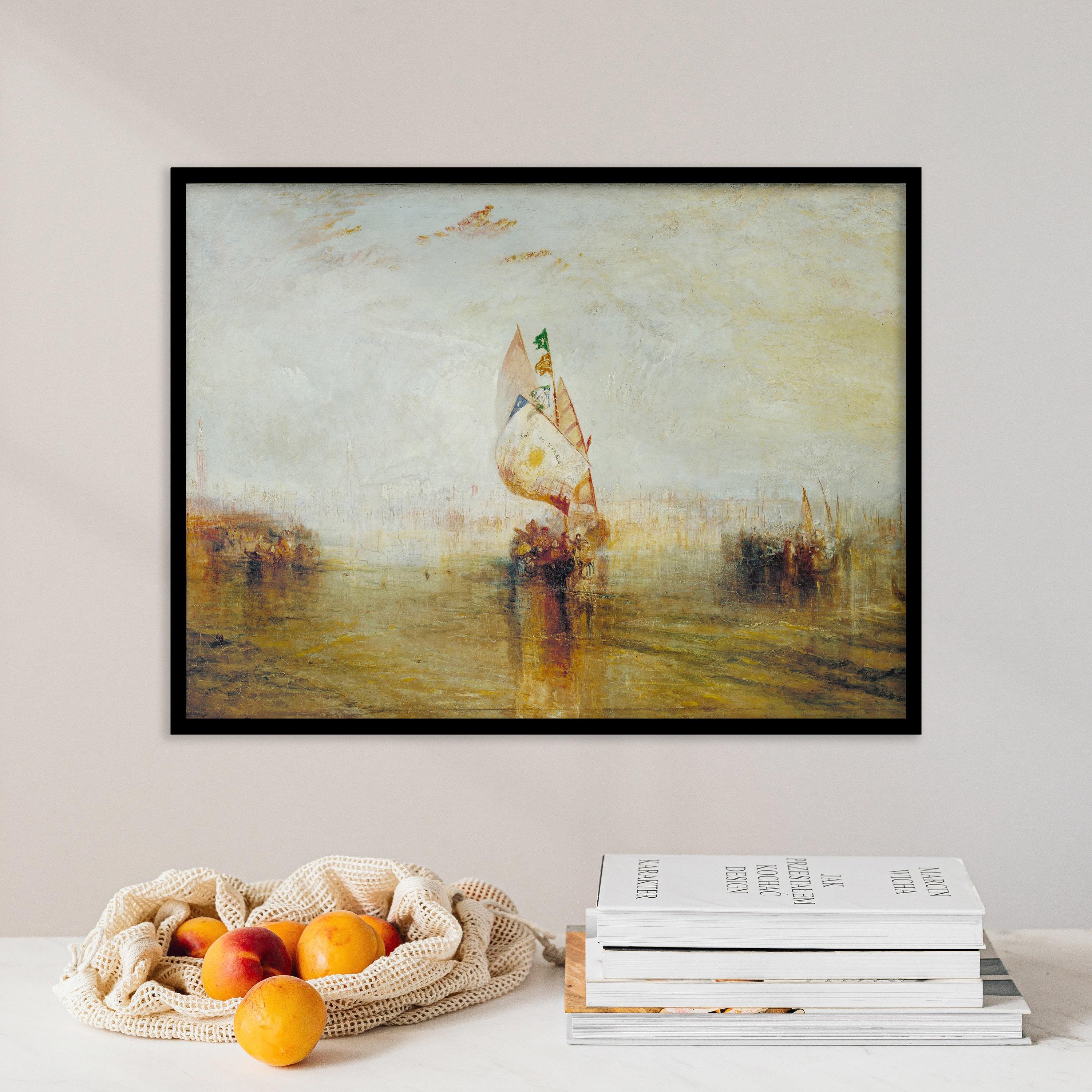 William Turner The Sun Of Venice Going To Sea 1843 Antique Ocean Limited Edition Posters (No Frame) William Turner The Sun Of Venice Going To Sea 1843 Antique Ocean Limited Edition Posters (No Frame)