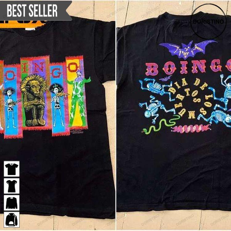 Oingo Boingo Dia De Los Muertos Concert 1994 Tshirt Oingo Boingo Dia De Los Muertos Concert 1994 Tshirt