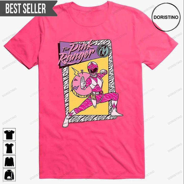 Power Rangers Mighty Morphin The Pink Ranger T Shrt Shirt
