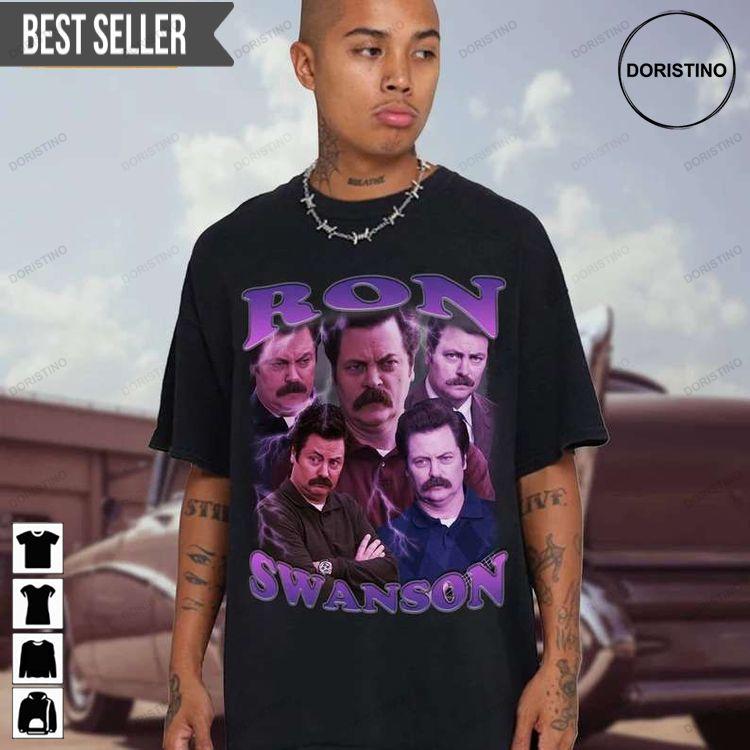 Ron Swanson Special Order Law And Order Short-sleeve Awesome Shirt Ron Swanson Special Order Law And Order Short-sleeve Awesome Shirt