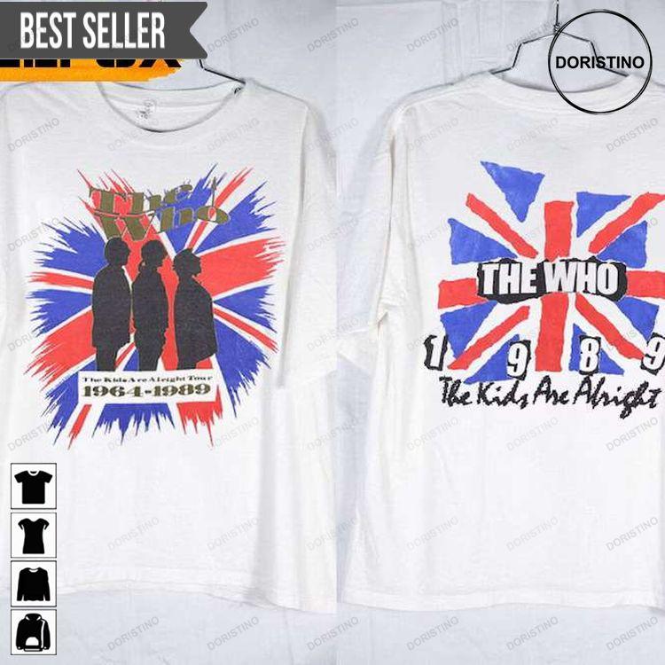 The Who The Are Alright 1989 Tour Awesome Shirt The Who The Are Alright 1989 Tour Awesome Shirt