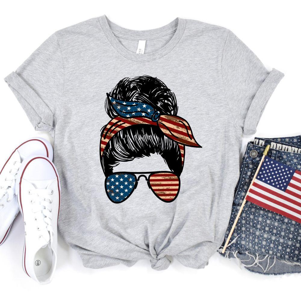 4th Of Julyall American Mama 2 Tshirt