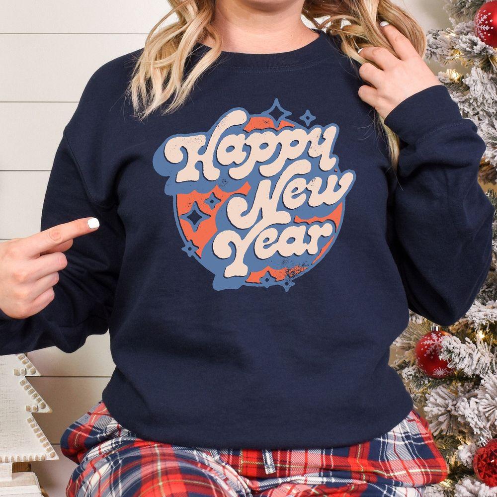 Colorful Retro New Years Eve Tshirt