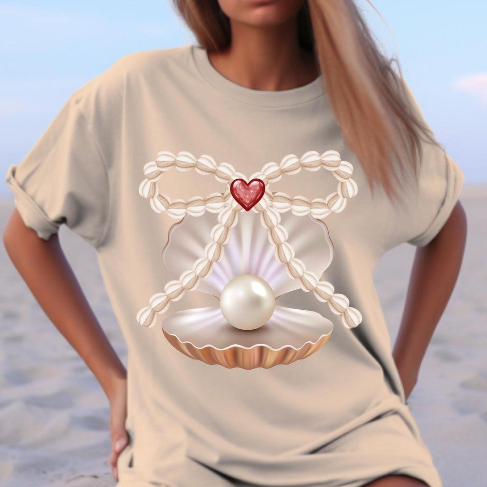 Coquette Seashell Bow 2 Shirt