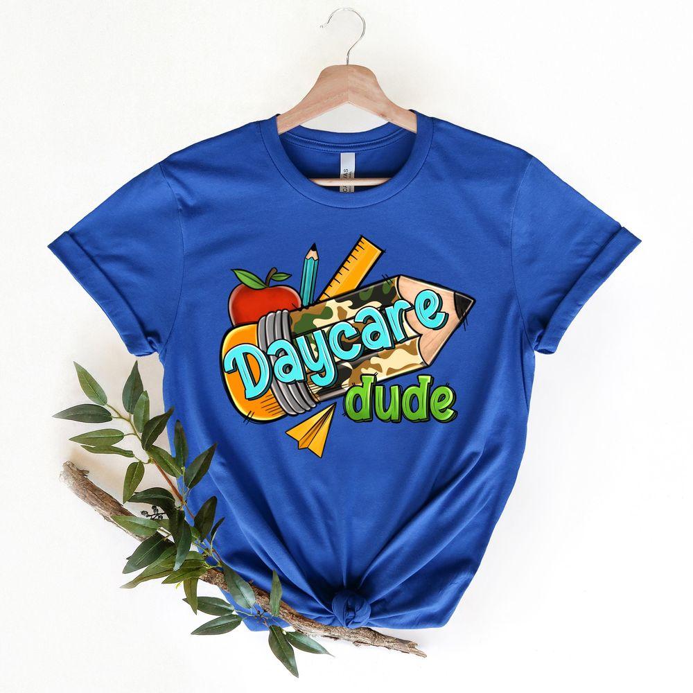 Daycare Dude Camo School Pencil Shirt