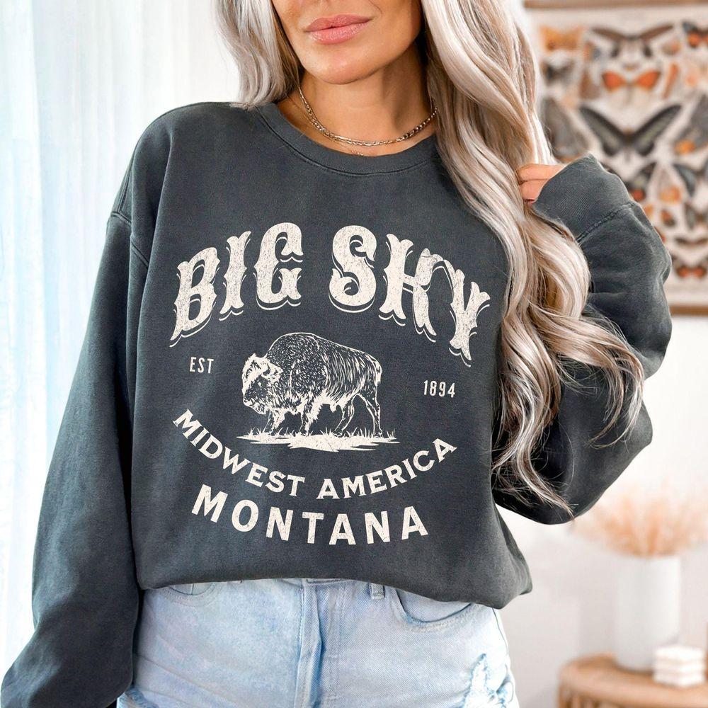Distressed Big Sky Montana Shirt