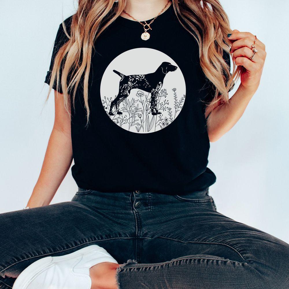 German Shorthaired Pointer Gsp Dad Or Mom 2 Tshirt