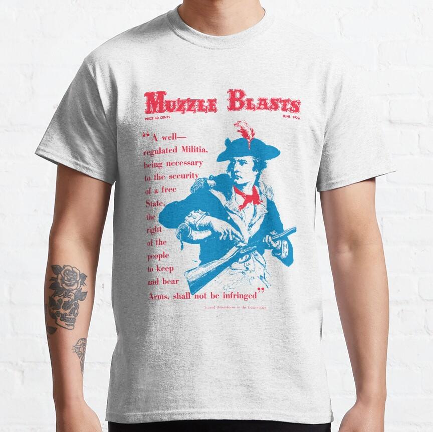 Muzzle Blasts June 1776 Cover T-shirt Shirt