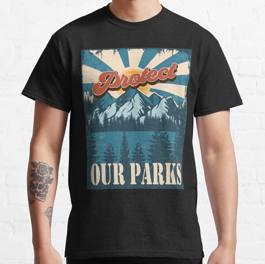 Protect Our Parks Vintage Poster Shirt
