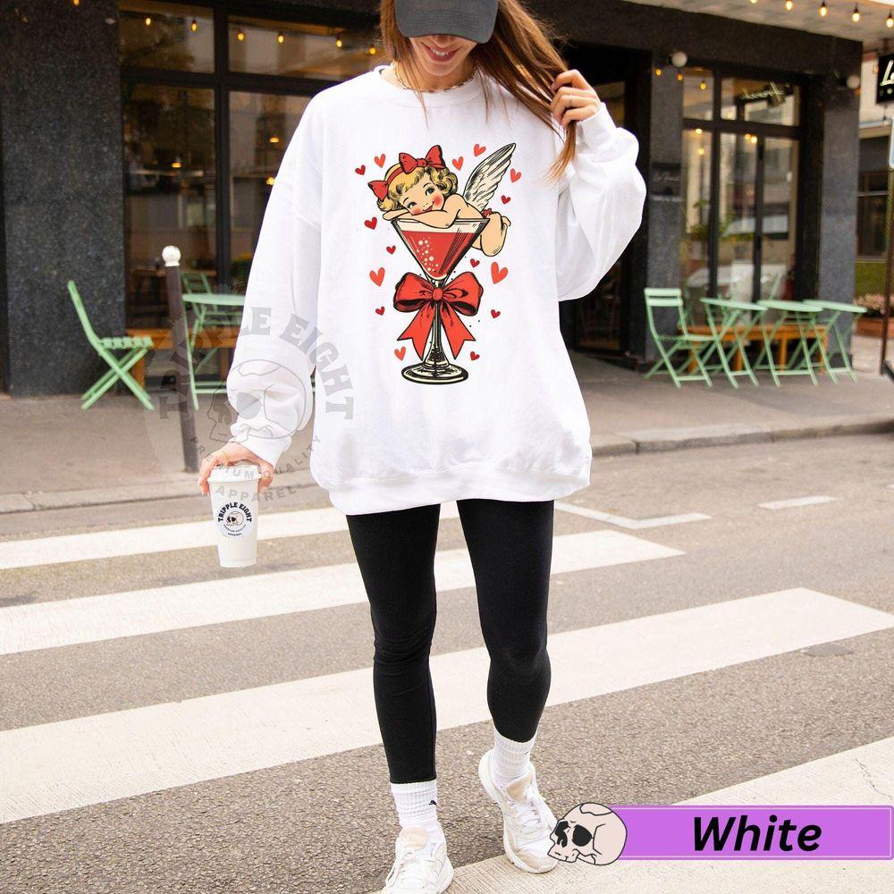 Retro Cupid Coquette Bow 2 Tshirt