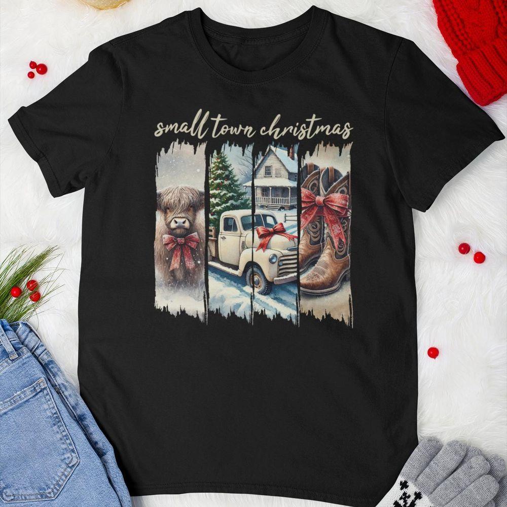 Small Town Christmas Vintage Shirt