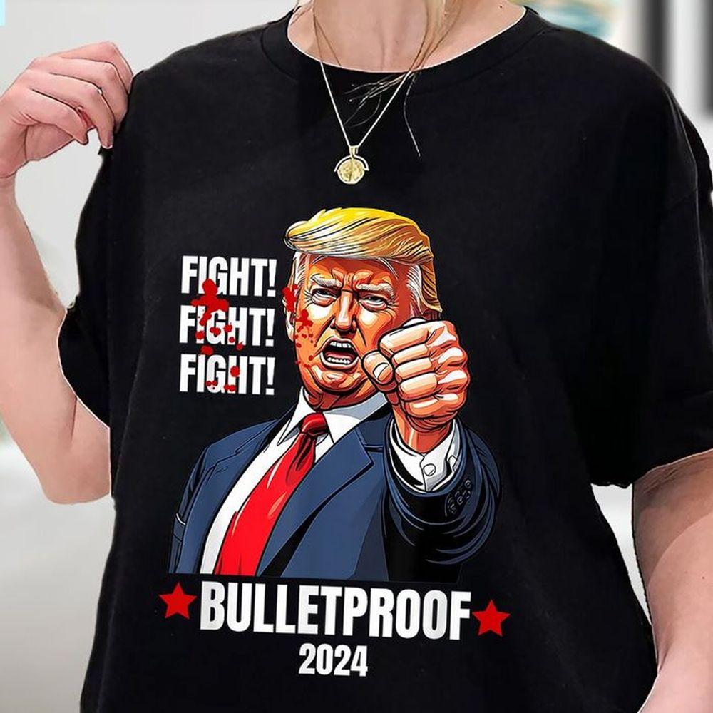 Trump Shooting Donald Trump Fight Political 2 Awesome Shirt
