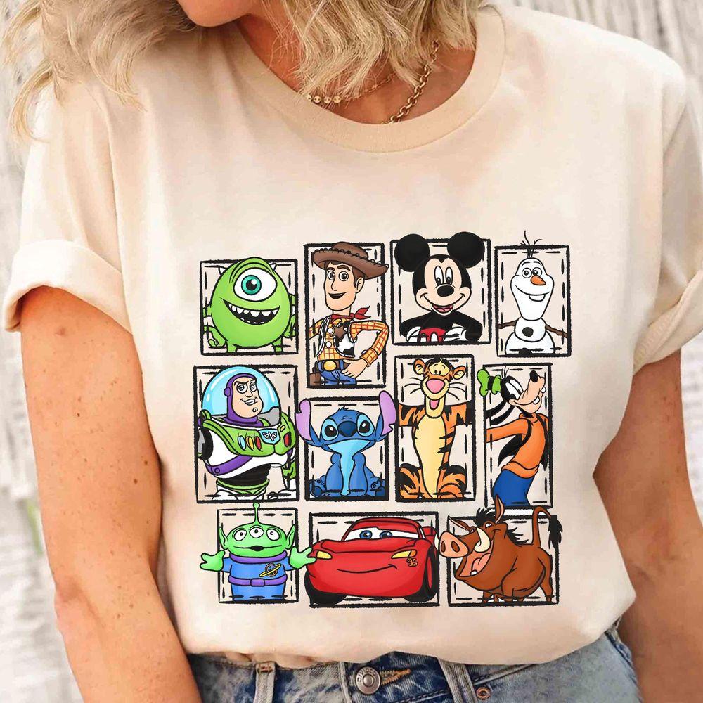 Vintage Disney Pixar Character Awesome Shirt