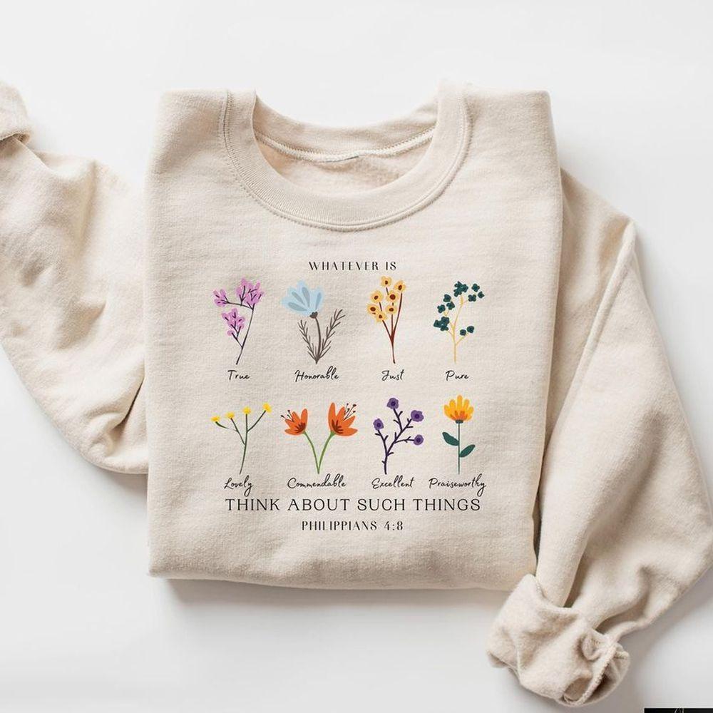 Whatever Is Think About Such Things Tshirt